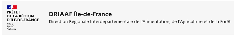 Bandeau officiel — enregistrement DRAAF